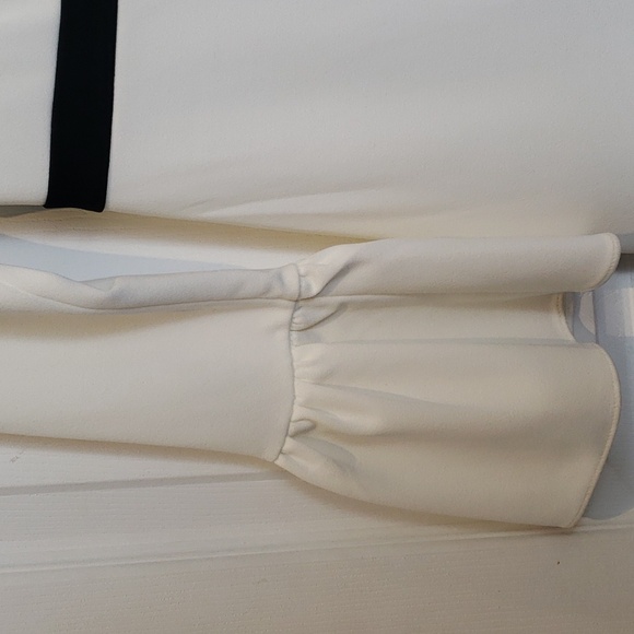 Calvin Klein Black and White Midi Dress - Picture 3 of 6